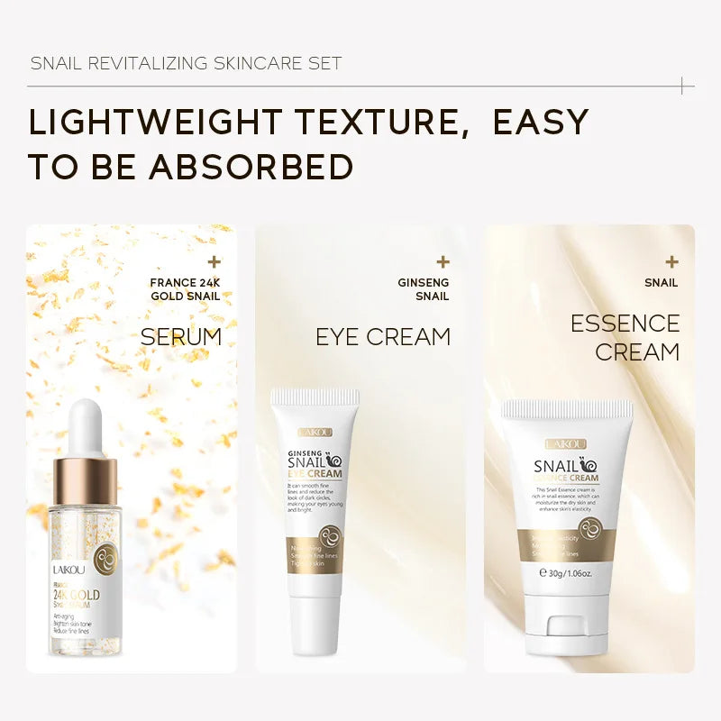 LAIKOU Vitamin C Skincare Set – 3pcs