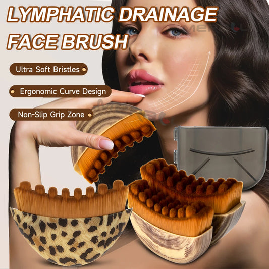 Lymphatic Drainage Facial Sculpting Brush