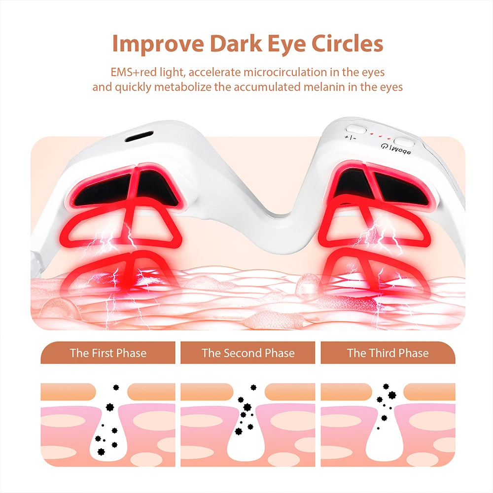 Foreverlily Eye Massager – Óculos de Massagem Anti-Fadiga