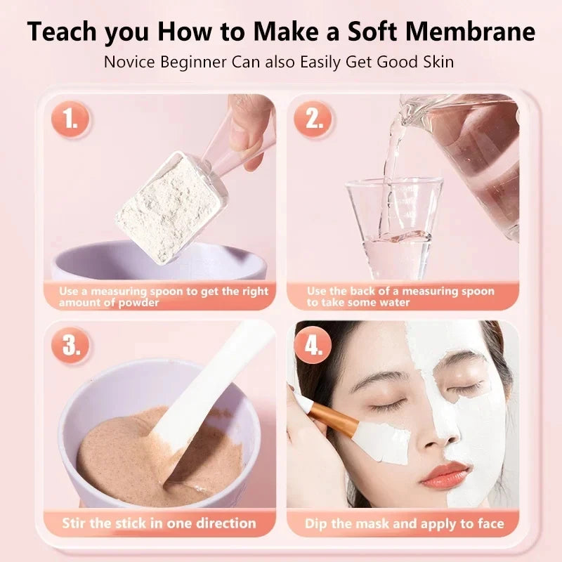Silicone Face Mask Mixing Bowl Set