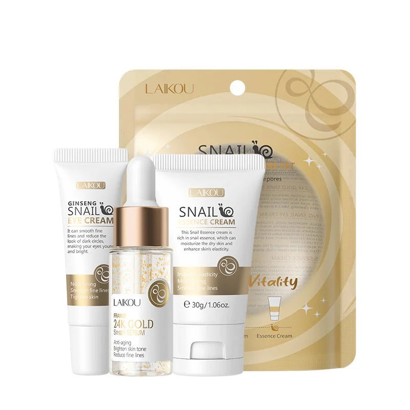 LAIKOU Vitamin C Skincare Set – 3pcs