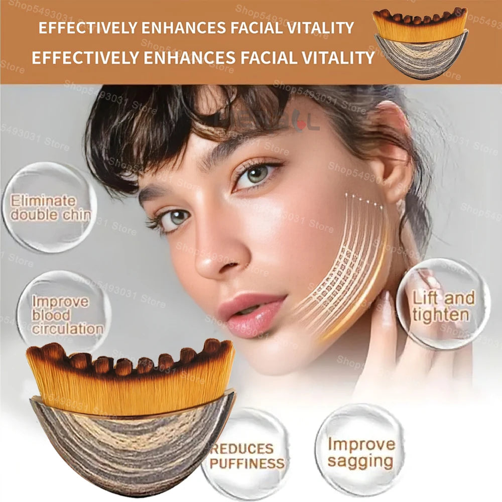 Lymphatic Drainage Facial Sculpting Brush