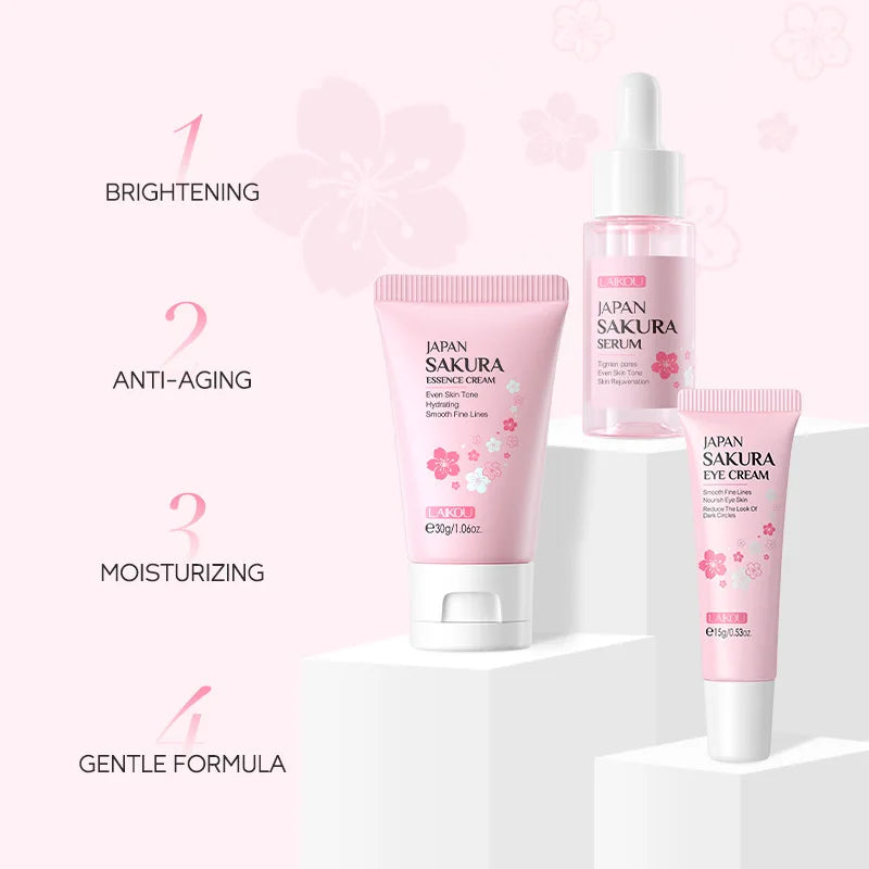 LAIKOU Vitamin C Skincare Set – 3pcs