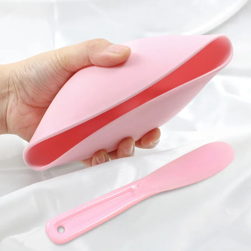Silicone Face Mask Mixing Bowl Set