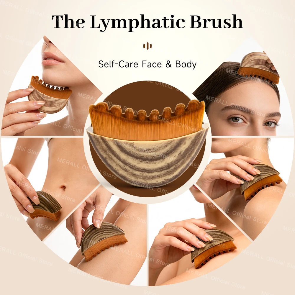 Lymphatic Drainage Facial Sculpting Brush