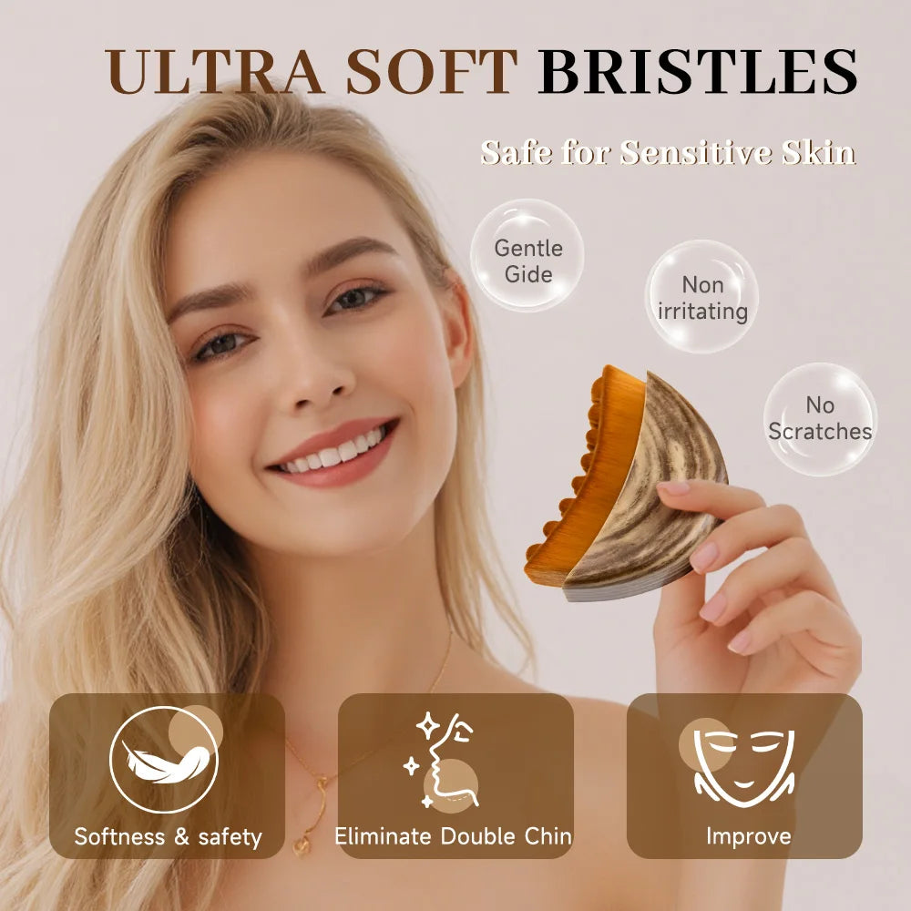 Lymphatic Drainage Facial Sculpting Brush